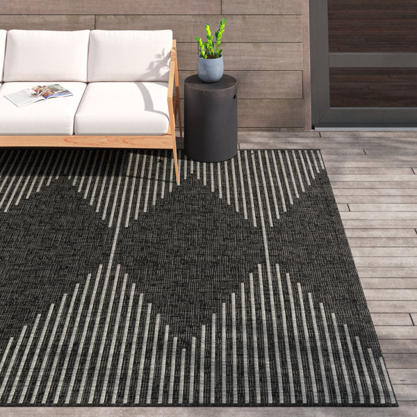 Abdulazeez Irielle - Geometric Modern Indoor/Outdoor Area Rug