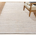 Aleksei - Handwoven Jute & Cotton Area Rug Braided Boho Decor