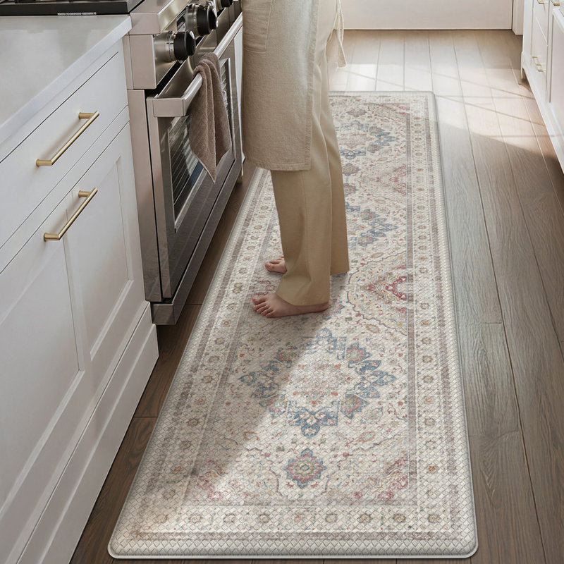 Vintage Comfort - Anti-Fatigue Kitchen Runner Memory Foam Mat