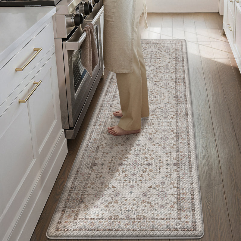 Heritage Comfort - Anti-Fatigue Kitchen Runner Memory Foam Vintage