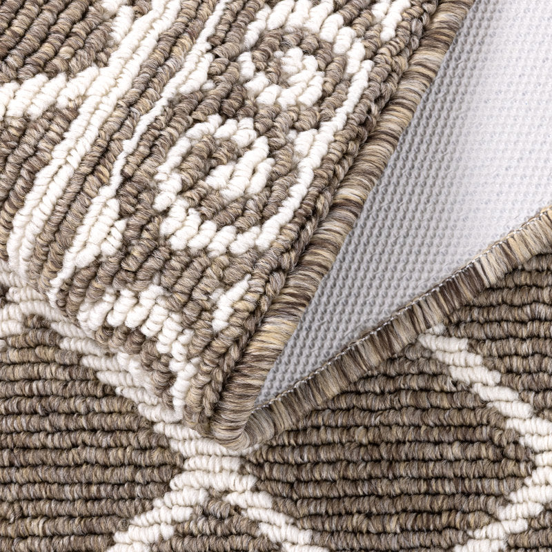 Non-Skid Washable Kitchen Mat Set - 2 Piece Geometric Runner Rugs