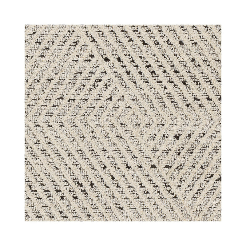 Casein Oliver Diamond Taupe Runner Rug - Modern Geometric Decor