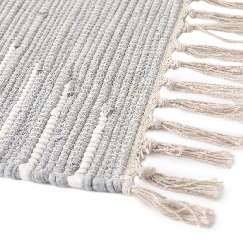 Artisan Weaver - Geometric Cotton Area Rug for Living Room