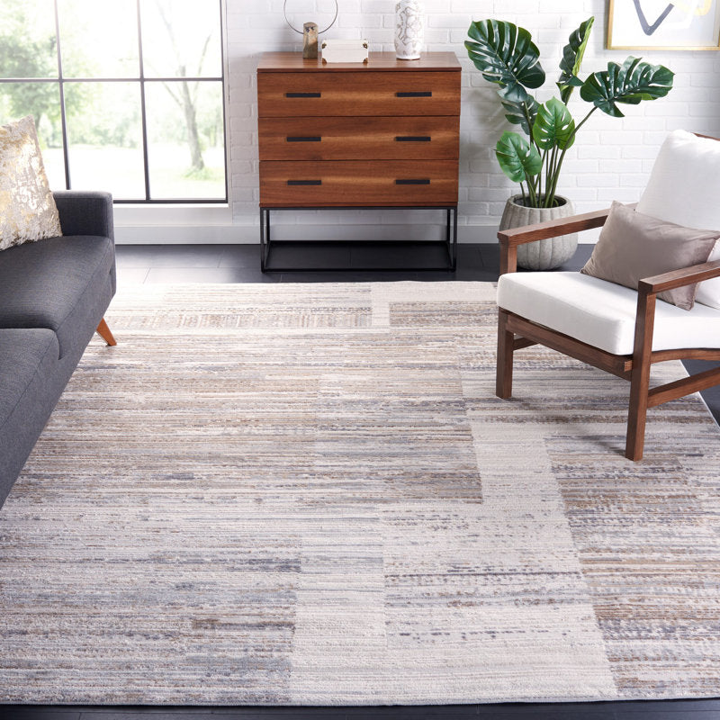 Herluf 100 - Abstract Performance Area Rug Durable Living Room Decor