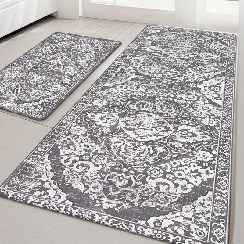 Anti-Fatigue Kitchen Mat Set PVC Foam Non-Skid Floor Rugs