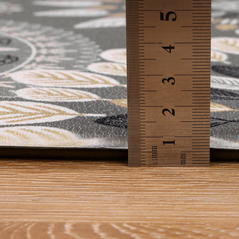 Jalissia Anti-Fatigue Kitchen Mat Set - Bohemian PVC Non-Slip Rugs