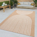Johnaithan - Geometric Flatweave Indoor/Outdoor Rug Boho Chic