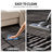 Rambo - Geometric Black & Ivory Polypropylene Indoor Area Rug