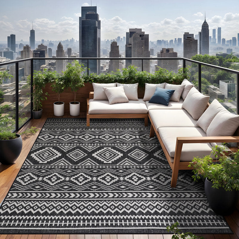 Waikiki - Boho Polypropylene Indoor/Outdoor Area Rug