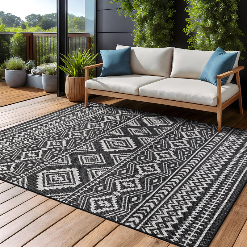 Waikiki - Boho Polypropylene Indoor/Outdoor Area Rug