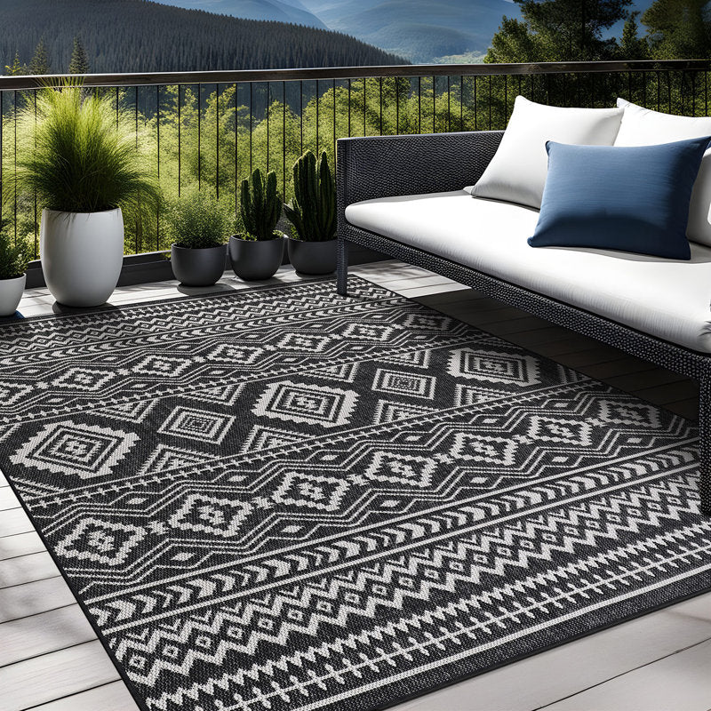 Waikiki - Boho Polypropylene Indoor/Outdoor Area Rug
